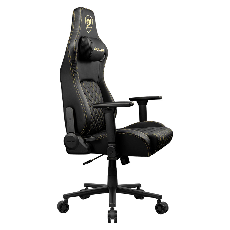 Silla Gaming Cougar Defensor Negro Dorado