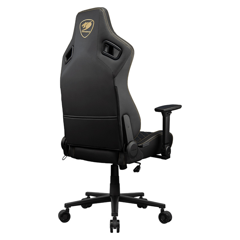 Silla Gaming Cougar Defensor Negro Dorado