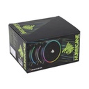 Kit de 3 Ventiladores Eagle Warrior Hurricane RGB 120mm