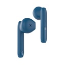 Audífonos Klip Xtreme Bluetooth In-ear Twintouch Touch con Micrófono Azul