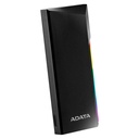 Enclosure M.2 ADATA EC700G RGB SATA USB-C USB 3.2 Negro