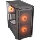 Case Gaming Cougar MX600 MINI RGB Mini Torre Chica Mini ITX Blanco (Sin Fuente)