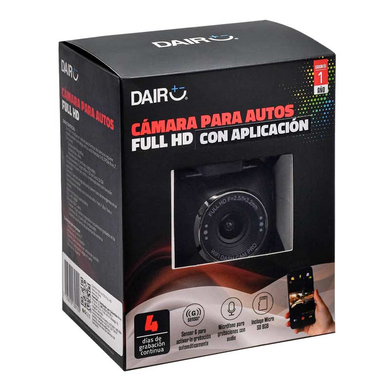 Cámara para Automovil VTA+ Full HD de 2"