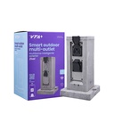 Tomacorriente Inteligente Tipo Roca VTA+ 2 Tomas Smart Home Wi-Fi para Exteriores