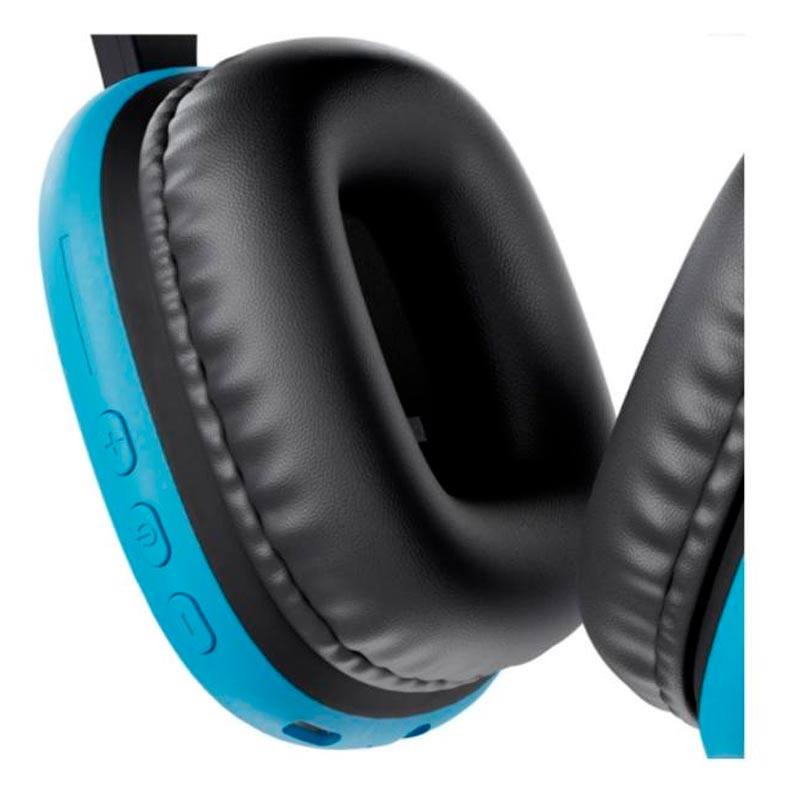 Audifonos tipo headset Klip Xtreme ZoundTune Bluetooth 3,5mm con Microfono Azul