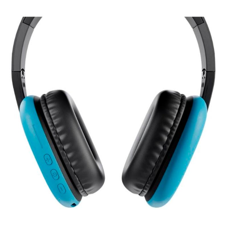 Audifonos tipo headset Klip Xtreme ZoundTune Bluetooth 3,5mm con Microfono Azul