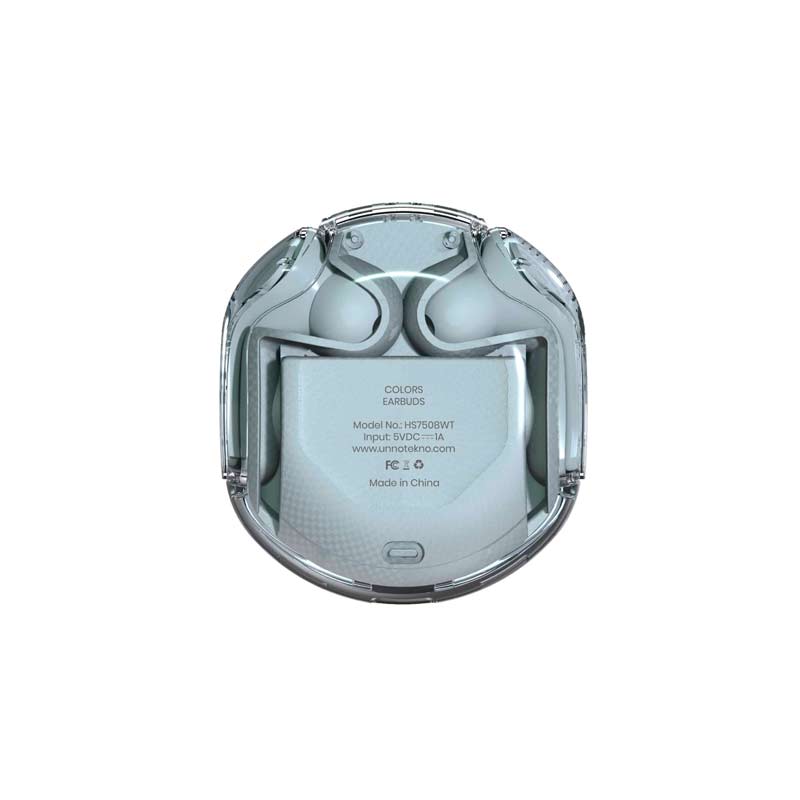 Audífonos UnnoTekno Colores TWS Blanco