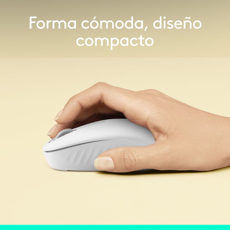 Mouse Inalámbrico Logitech M196 1000DPI Blanco