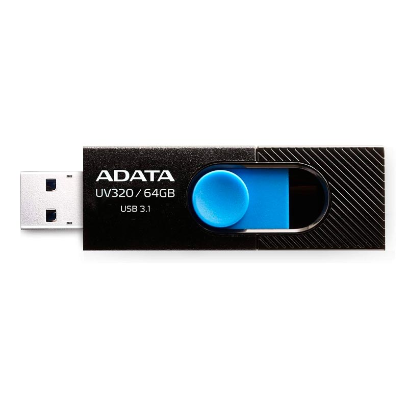 Memoria USB ADATA 64GB UV320 3.1 Negro