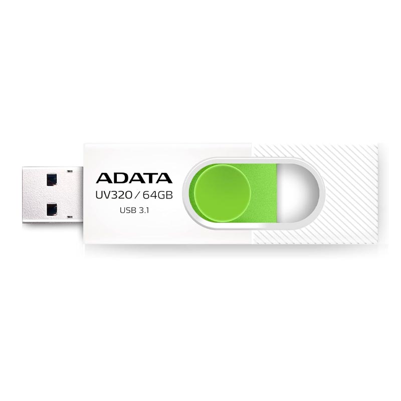 Memoria USB ADATA 64GB UV320 3.1 Blanco