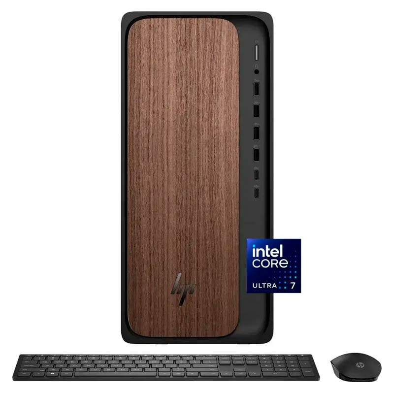 HP OmniDesk Intel Core Ultra 7 16GB RAM 1TB SSD W11 Home Teclado Ingles