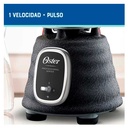 Licuadora Oster clásica BLSTBPST 1 Velocidades Jarra de Vidrio 1.5 Lt Negro 1000 W
