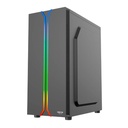 Case Gaming Vektor Tech EZQ1 Media Torre Vidrio Templado Micro ATX Negro