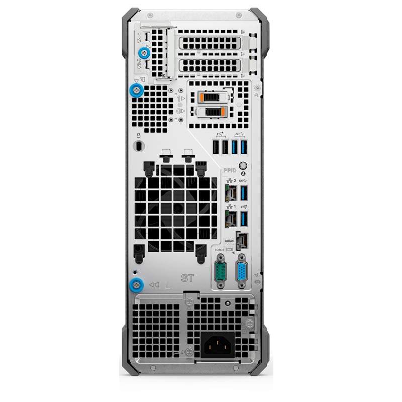 Servidor Dell PowerEdge T160 Intel Xeon E-2434G 16GB RAM 2TB HDD IDRAC 9 Básico 300 Watts 1 año Garantía ProSupport NBD