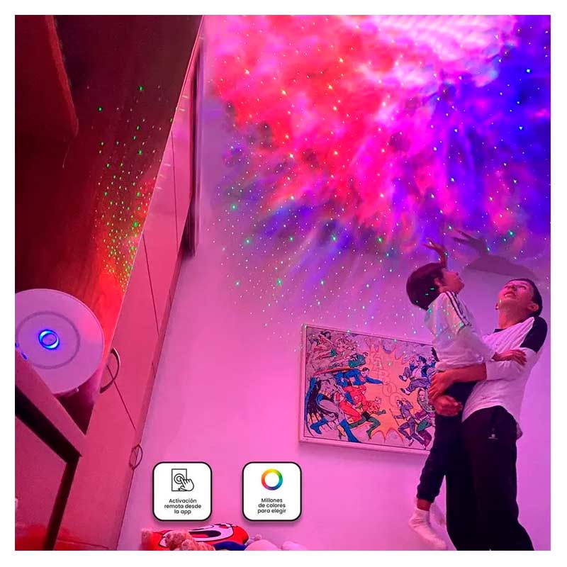 Proyector de Galaxias Inteligente VTA+ Nebula Smart Home Wi-Fi