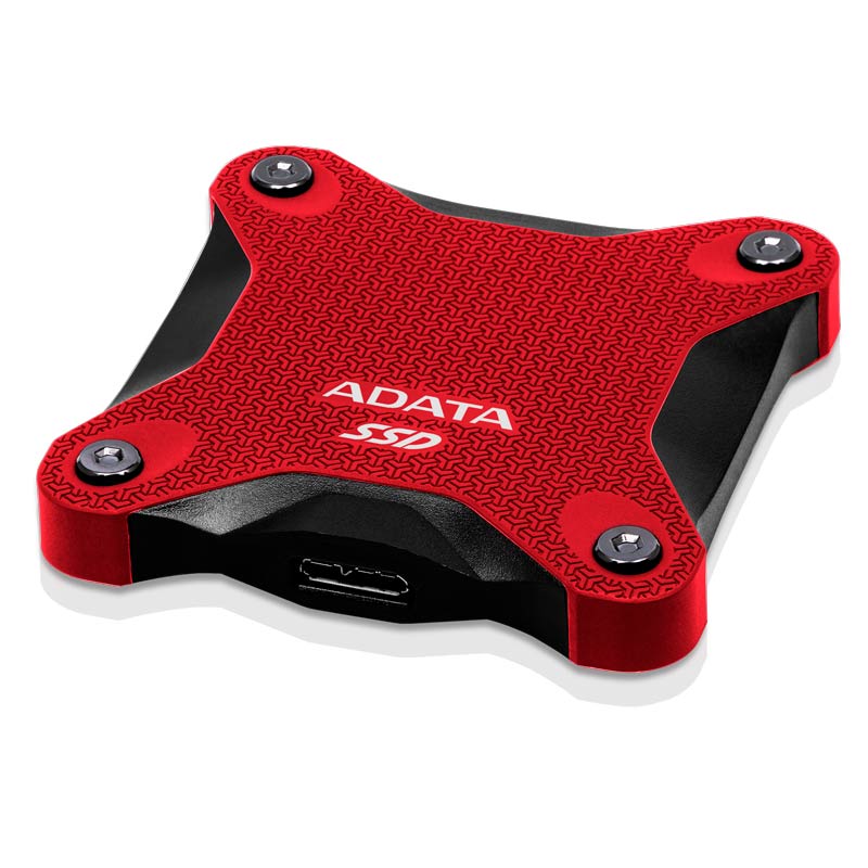 Unidad SSD Externa 1TB ADATA SD620 USB 3.2 550 MB/s Rojo