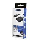 Adaptador DisplayPort a VGA Unno Tekno AD3006BK Macho-Hembra Negro