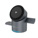 Estación de Carga Inalámbrica Klip Xtreme 3-en-1 Qi2 Magnética 15W Plegable