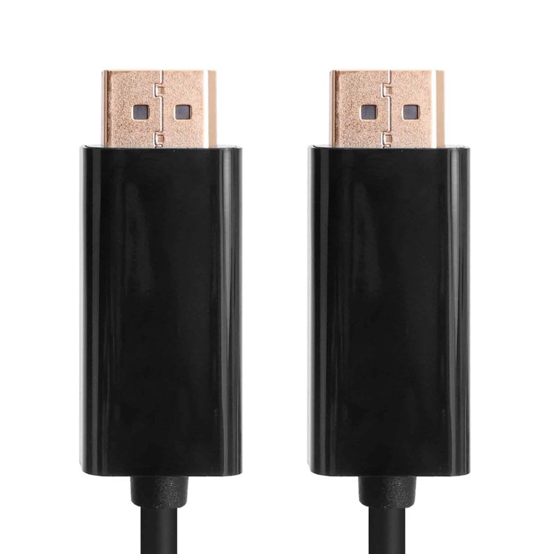 Cable Displayport Unno Tekno CB4060BK1.8 Metros Negro