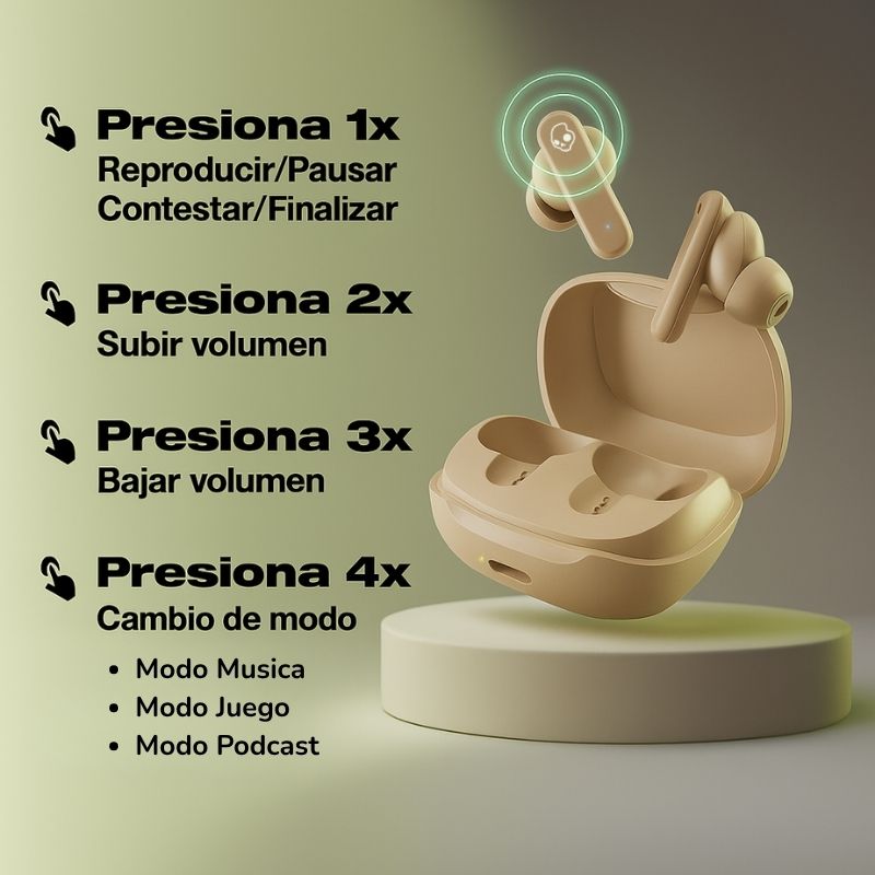 Audífonos SkullCandy Smokin´ Buds Arena