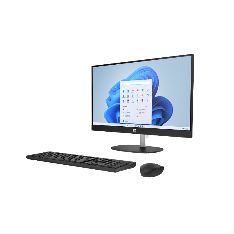 Computadora AIO HP 24" AMD Ryzen 3 7320U 8GB RAM 512GB SSD W11 Home Teclado en Español