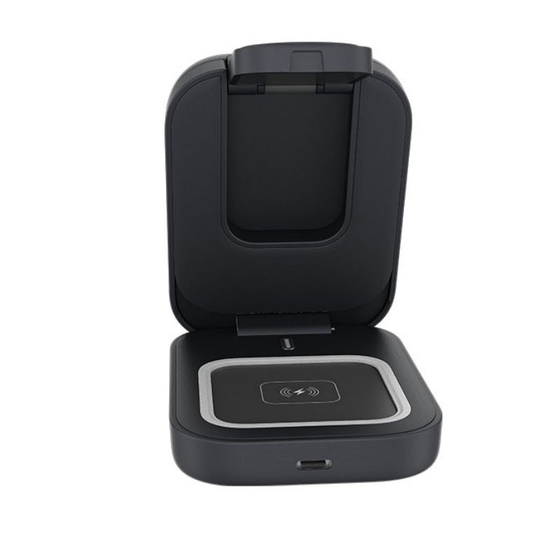 Estación de Carga Inalámbrica 3 en 1 Klip Xtreme PowerDesk Lite Negro