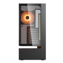 Case Gaming FV235 Mid Tower Black Vidrio Templado ARGB Hub (Sin Fuente)