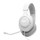 Audifonos JBL 3.5mm tipo Headset Gaming Quantum 100M2 Blanco