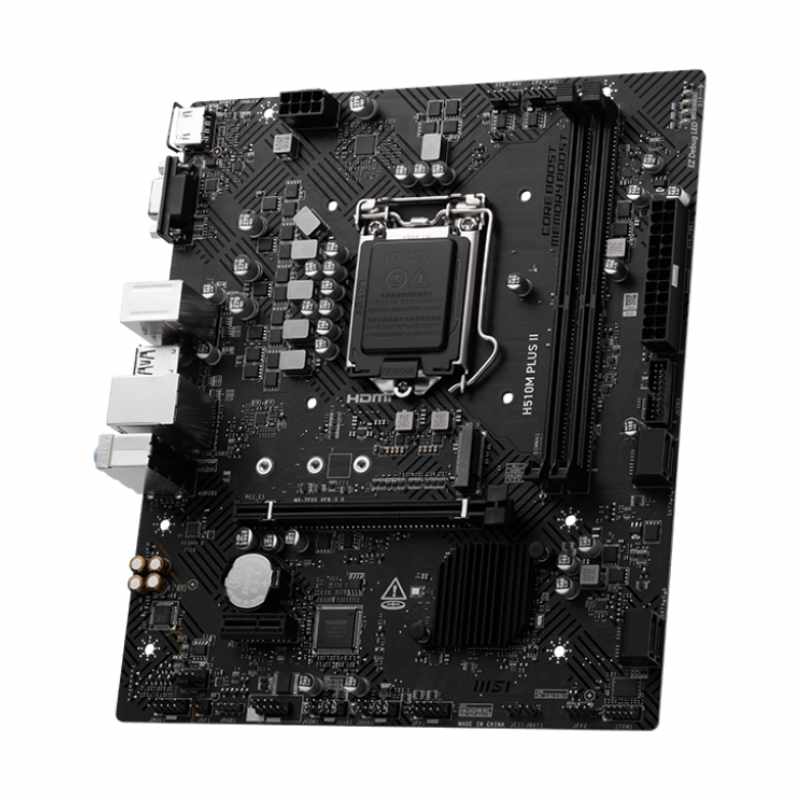 Motherboard MSI H510M PLUS II Socket LGA1200 10th, 11th Gen 2xDDR4 Micro-ATX
