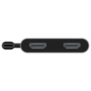 Adaptador Unno Tekno USB-C a HDMI HB1103GY Gris