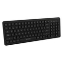Teclado Inalámbrico Unno Tekno KeyPro Negro Español