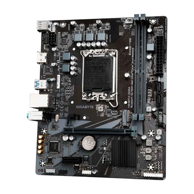 Motherboard Gigabyte H610M K DDR4 Socket LGA1700 12th, 13th y 14th Gen 2xDDR4 Micro-ATX