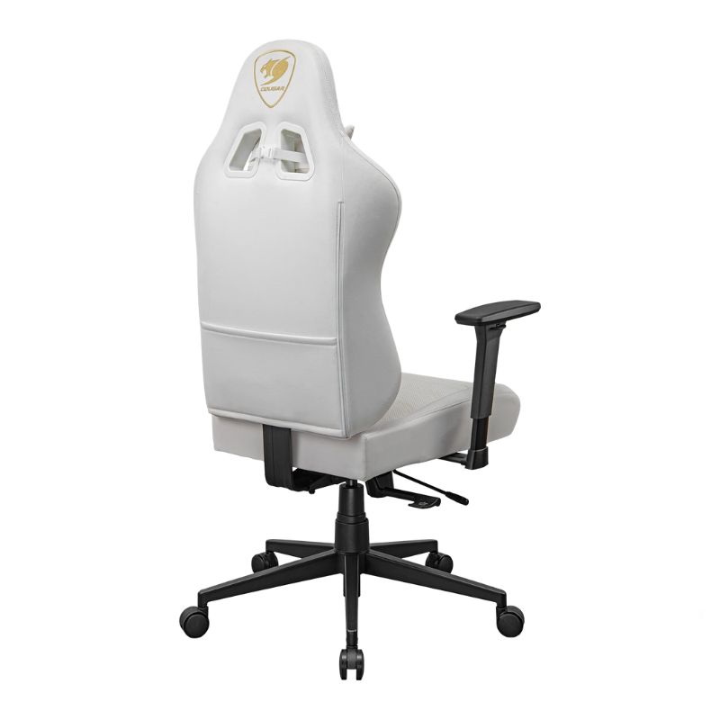 Silla Gaming Cougar Pryme Blanca PVC Premium