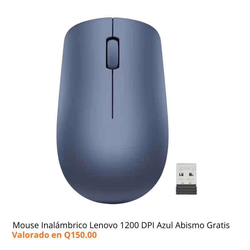 Laptop Lenovo IdeaPad Slim 3 15.6" Ryzen 5 7520U 8GB RAM 512GB SSD Azul Escarcha W11 Home Teclado Español