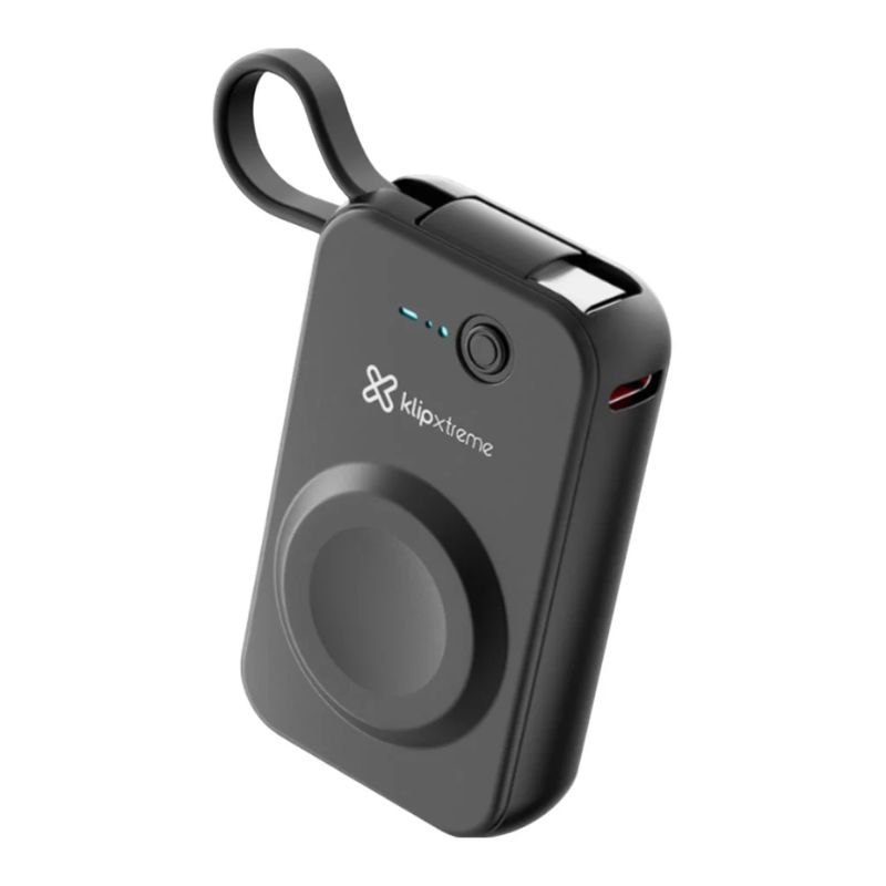 PowerBank Klip Xtreme KPB-050 2000mAh Negro Inalambrico/USB-C