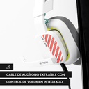 Audífonos tipo Headset Logitech Astro Gaming A10 Gen 2 Xbox 3.5mm con Micrófono Blanco
