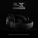 Audífonos tipo Headset Logitech G PRO X 3.5mm con Micrófono Negro