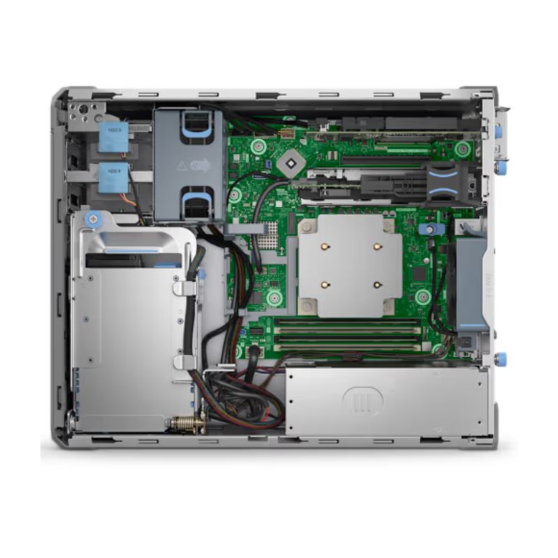 Servidor Dell PowerEdge T160 Intel Xeon 6333P 16GB RAM 2TB HDD PERC H355 IDRAC 9 Básico 300 Watts 1 año Garantía ProSupport NBD