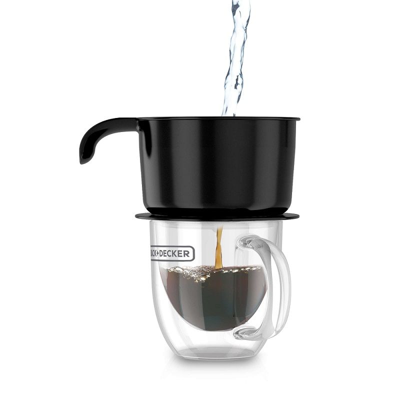 Cafetera Personal BLACK+DECKER 1 Taza Negra