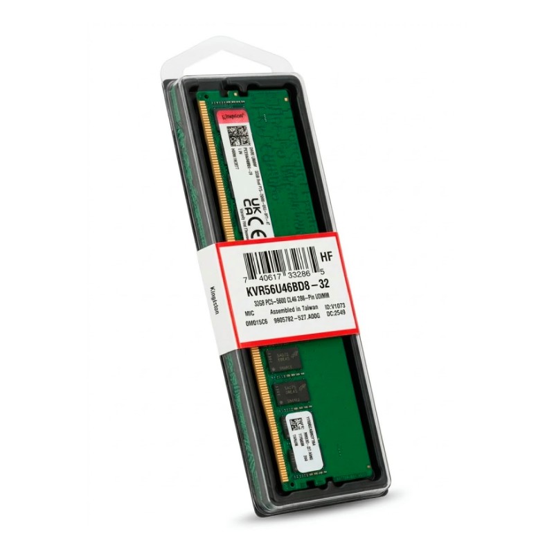 Memoria RAM DDR5 DIMM 32GB Kingston 5600Mhz CL46