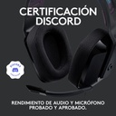 Audifonos tipo Headset Logitech G535 Lightspeed USB 3.5mm con Micrófono Negro