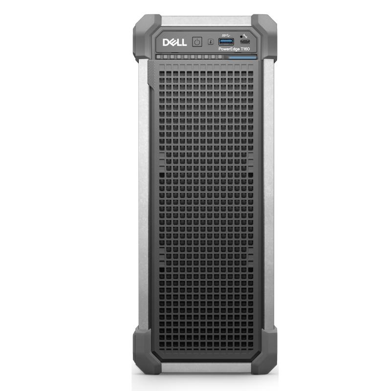 Servidor Dell PowerEdge T160 Intel Xeon 6333P 16GB RAM 2TB HDD PERC H355 IDRAC 9 Básico 300 Watts 1 año Garantía ProSupport NBD