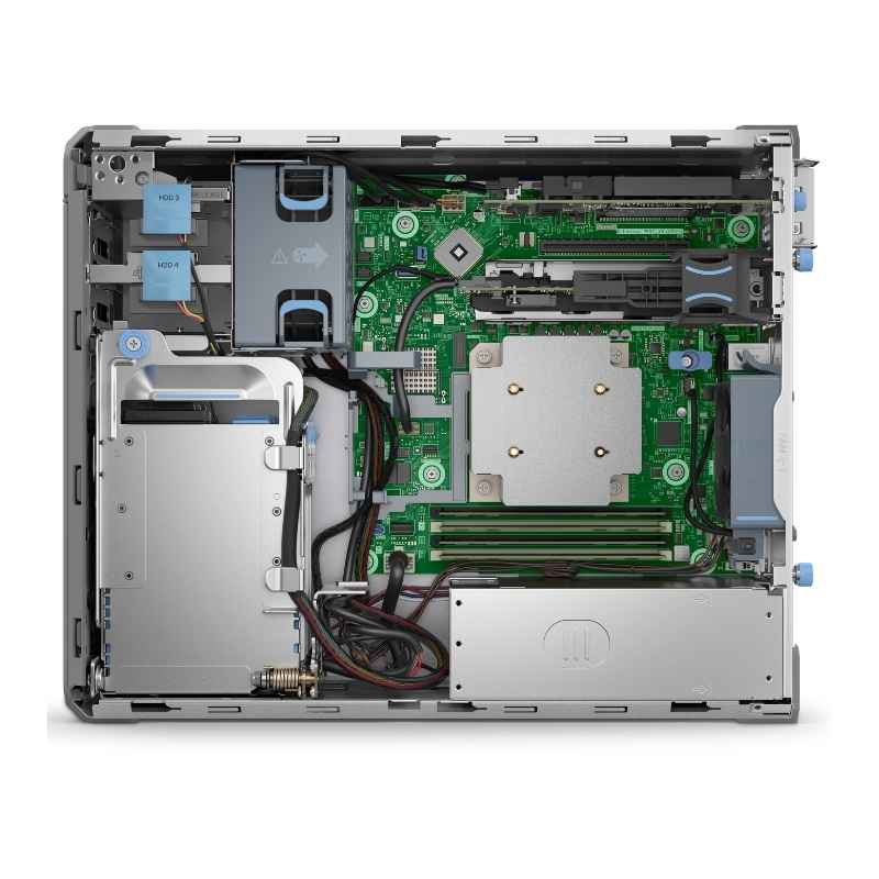 Servidor Dell PowerEdge T160 Intel Xeon 6333P 16GB RAM 2TB HDD PERC H355 IDRAC 9 Básico 300 Watts 1 año Garantía ProSupport NBD