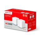 Sistema Mesh Wi-Fi Mercusys Halo H32G AC1200 2 Pack