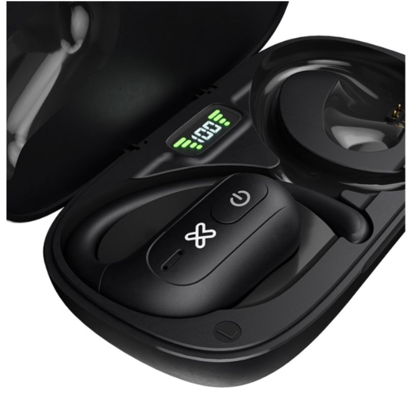 Audífonos Open-Ear Klip Xtreme Openbuds Bluetooth con Micrófono (ENC) Negro