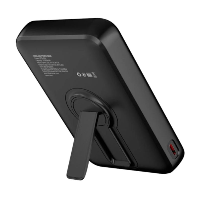 PowerBank Klip Xtreme PowerMag Ultra 10000mAh USB/USB-C/Inalámbrico Negro