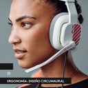 Audífonos tipo Headset Logitech Astro Gaming A10 Gen 2 Xbox 3.5mm con Micrófono Blanco