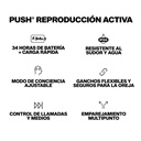 Audífonos True Wireless Skullcandy Push Play Active Negro