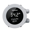 Enfriador líquido 240 mm Cougar Poseidon Vistek ARGB con display LCD IPS 1.9" digital blanco