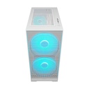 Case Gaming Cougar AIRFACE 180 White Media Torre Vidrio Templado Filtro Magnético ARGB (Sin Fuente)
